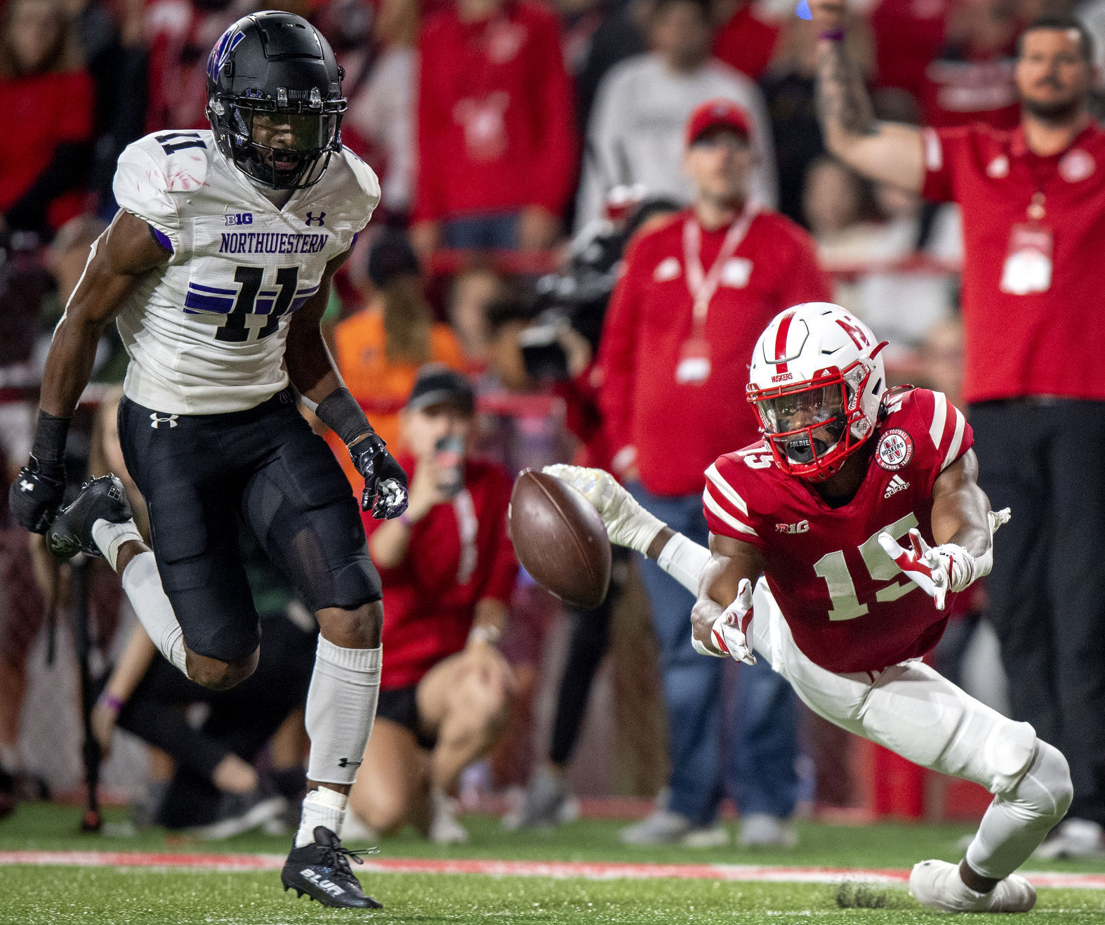 Northwestern vs. Nebraska, 10.2